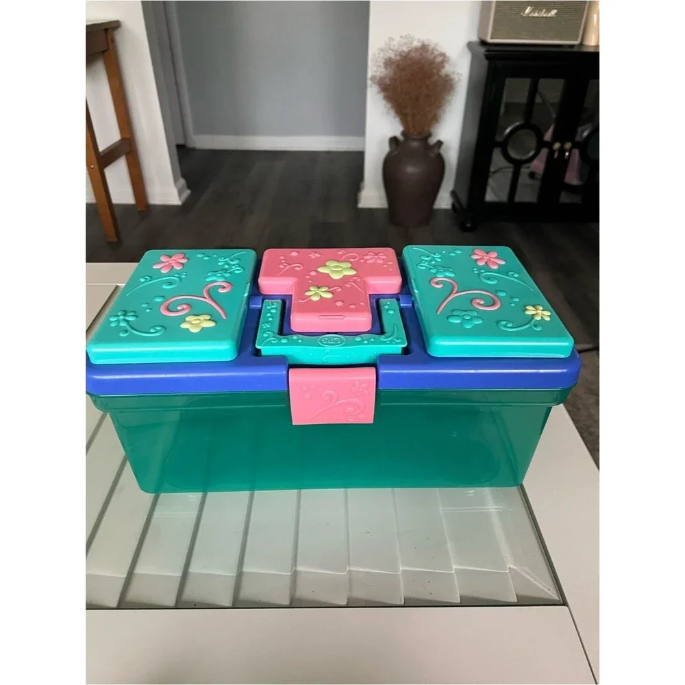 Littlest Pet Shop Tackle Box Toy Storage Carry Case